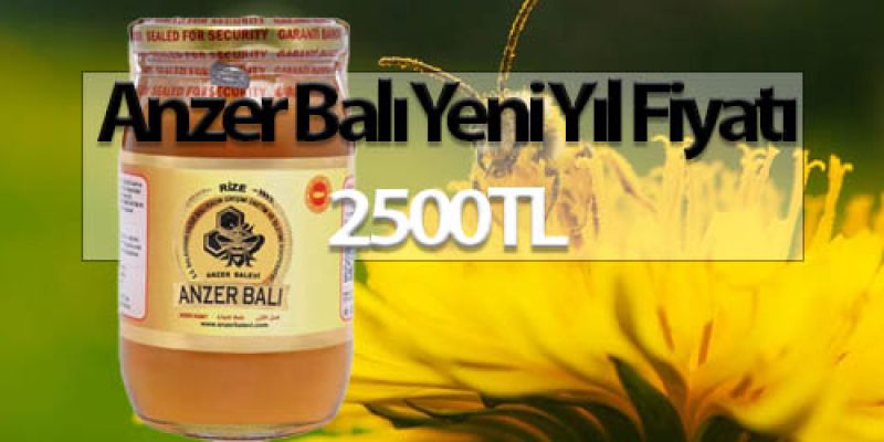 Anzer Balı Fiyatı Yeni Yılda 2500 TL