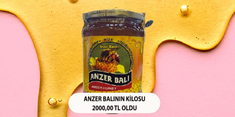 Anzer Balının Kg'ı 2000 TL Oldu